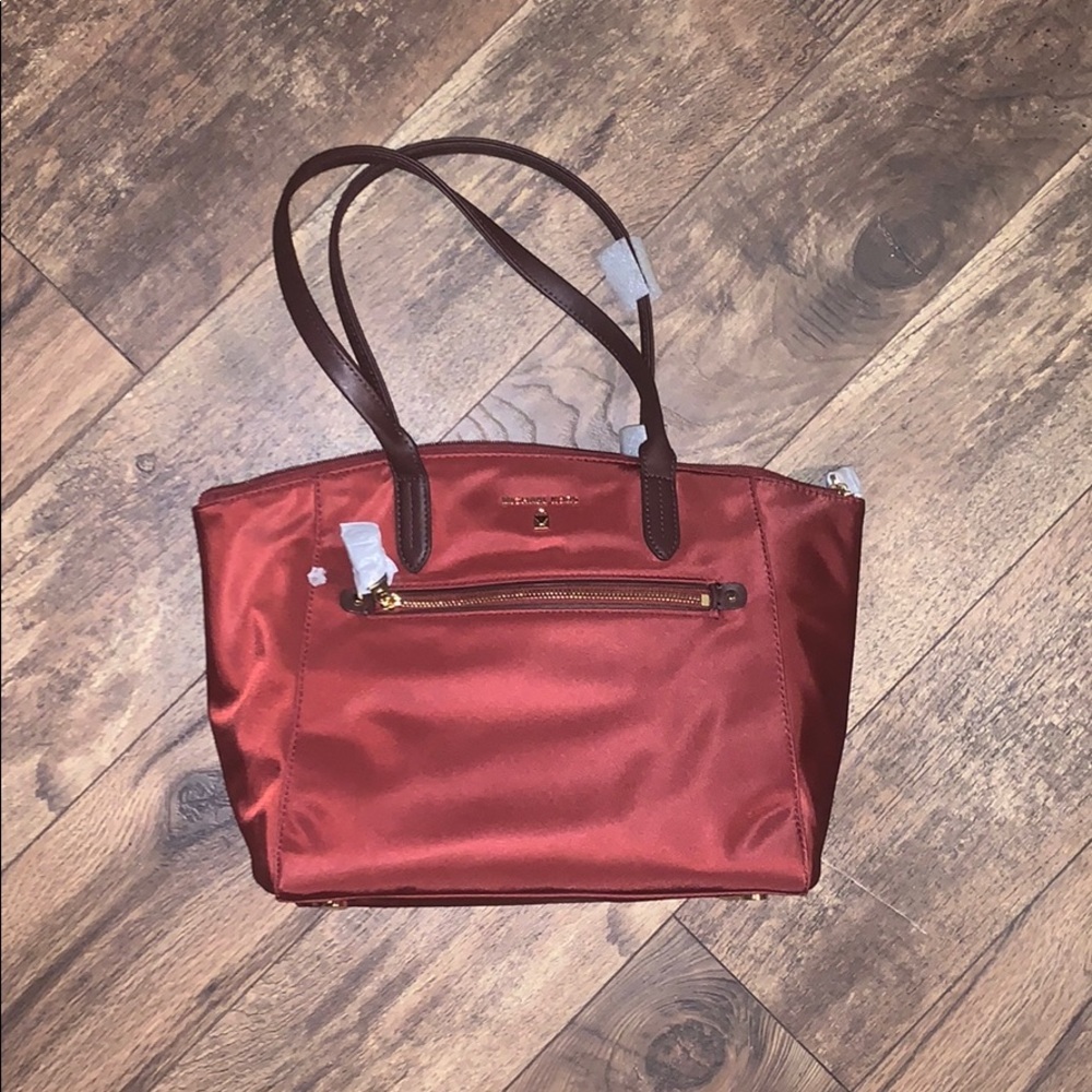 Michael Kors Red Tote Bag